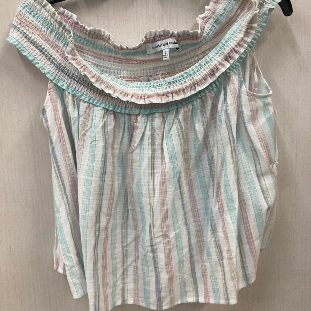 NWT Cupcakes and Cashmere Off the Shoulder Top